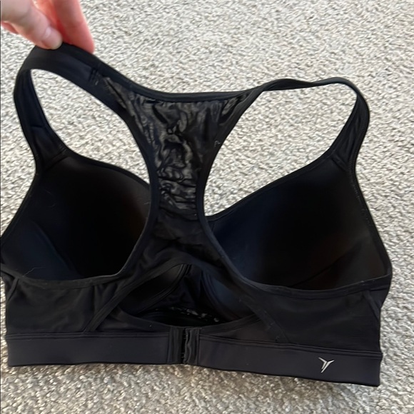 Black Women's Sports Bra - Picture 2 of 6